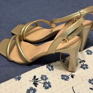 Gold Heels